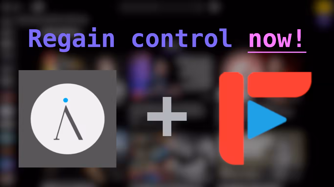 Regain control now!